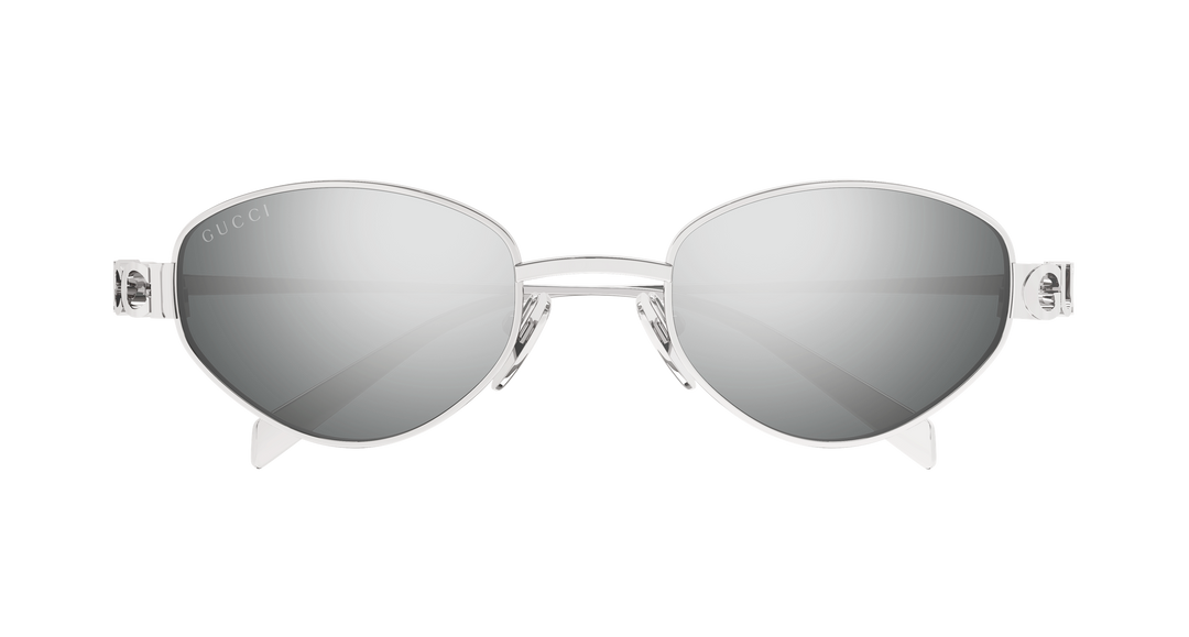 Gucci GG1935S Geometric Sunglasses in Silver