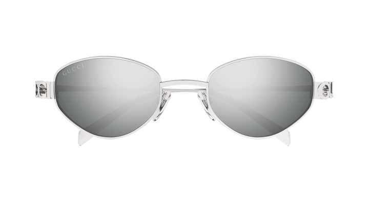 Gucci GG1935S Geometric Sunglasses in Silver