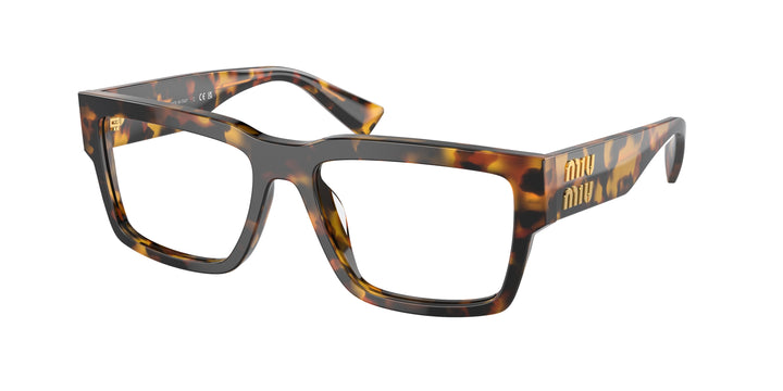 Miu Miu MU02XV Honey Tortoise Square Frames