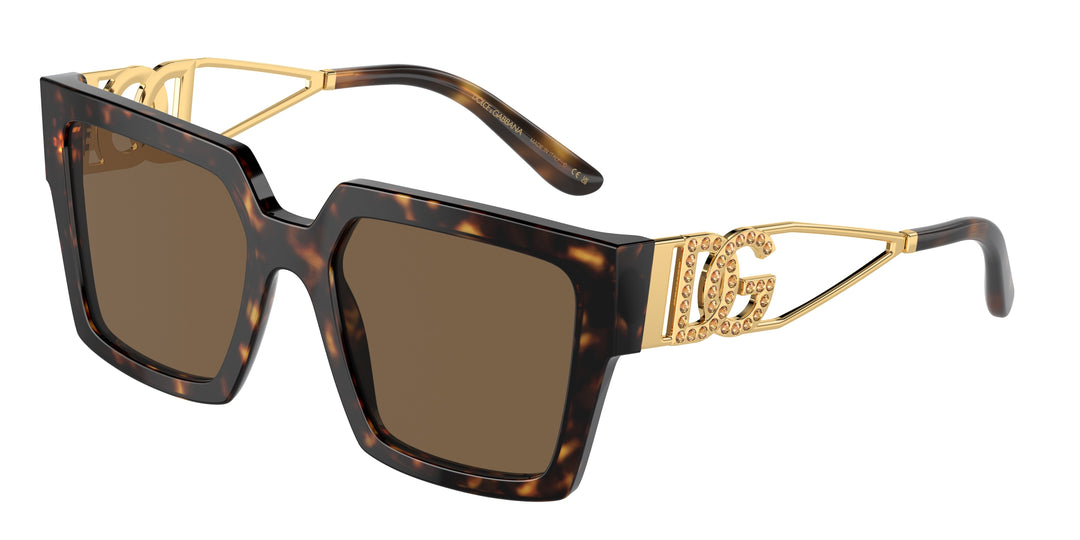 Dolce & Gabbana DG4446-B Havana Brown Sunglasses