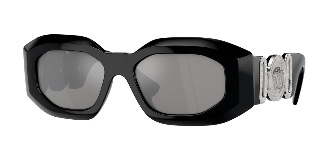 Versace VE4425U Sunglasses in Black Silver Mirror