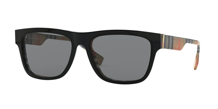 Burberry BE4293 Black Checked Sunglasses
