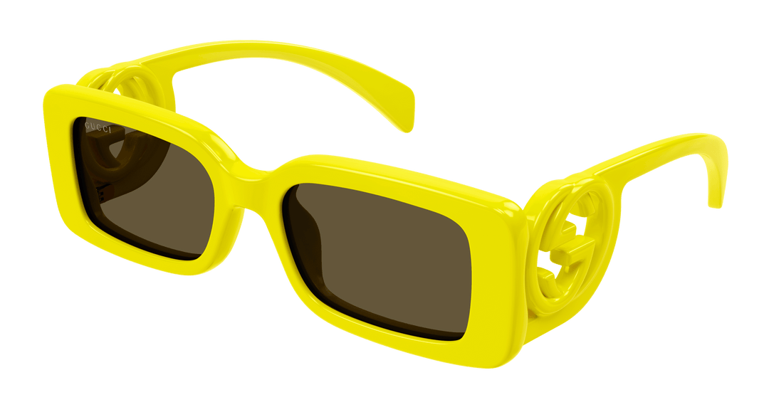 Gucci GG1325S Slim Sunglasses in Yellow