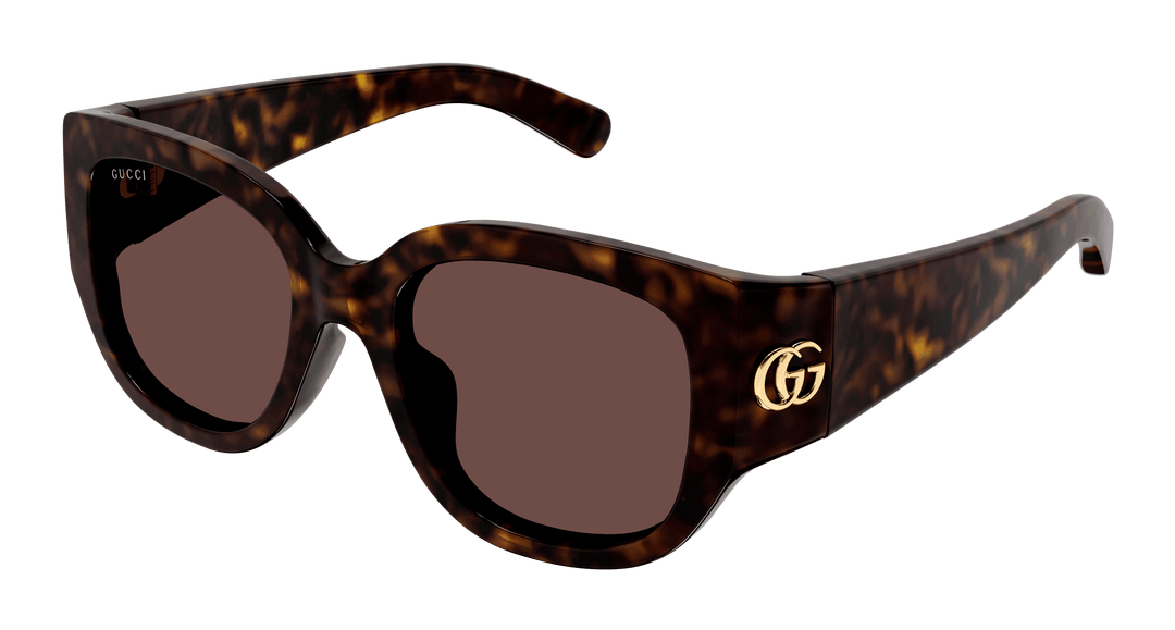 Gucci GG1599SA Sunglasses in Havana Brown