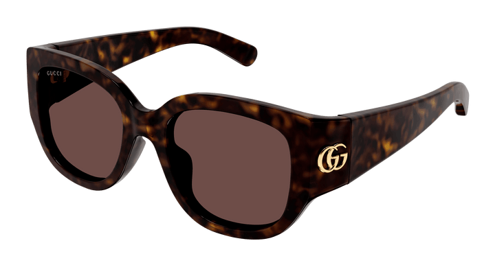 Gucci GG1599SA Sunglasses in Havana Brown