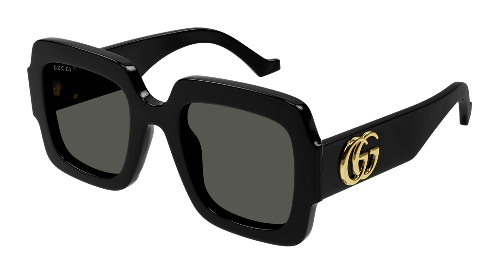 GUCCI サングラス　GG2547/S NF3 GG柄　極美品 Gucci GG1547S Thick Rim Square Sunglasses in Black – Designer Daydream