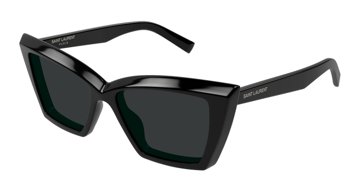 Saint Laurent SL657 Cat Eye Sunglasses in Black
