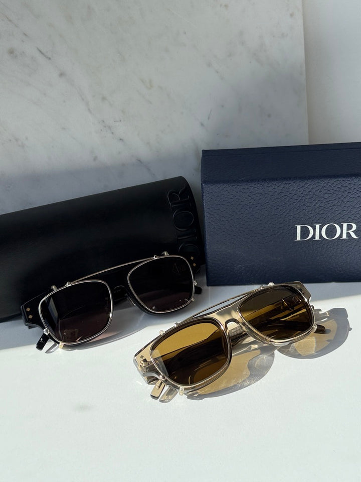 Dior CDDiamondO S10F Clip On Frames in Black