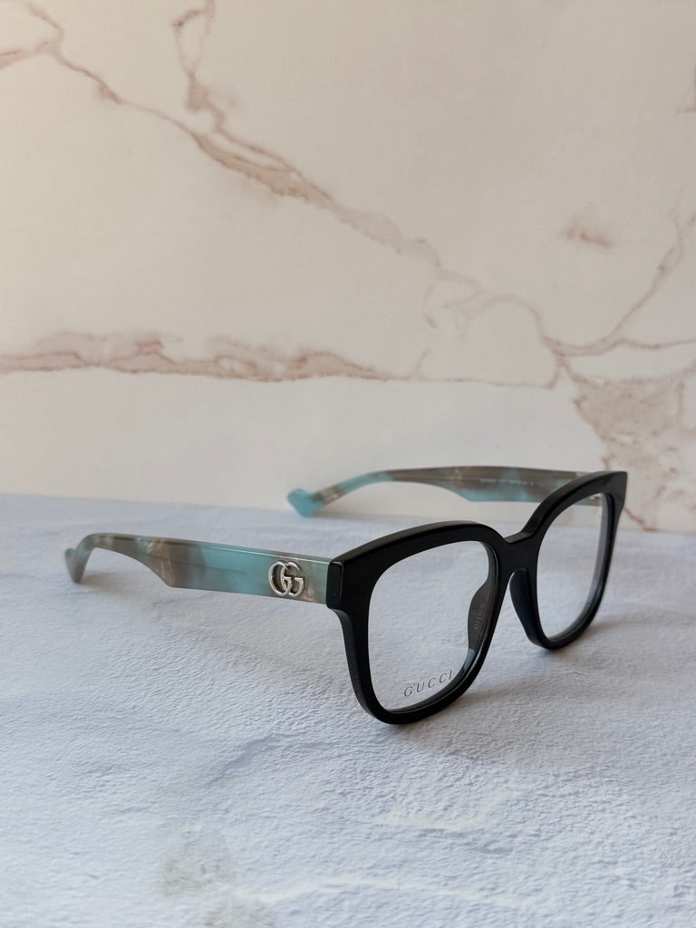 Gucci GG0958O Square Frames in Black Blue