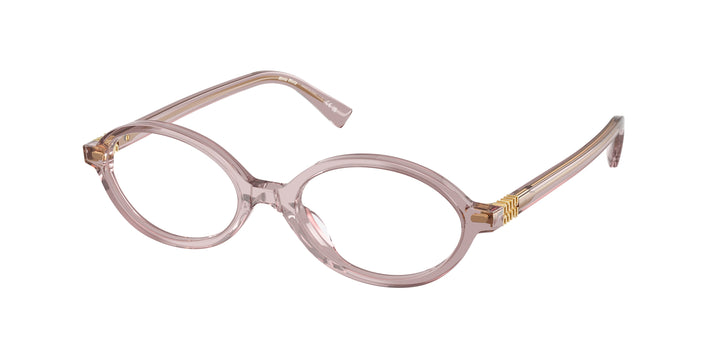 Miu Miu MU01XV Regard Mauve Transparent Frames