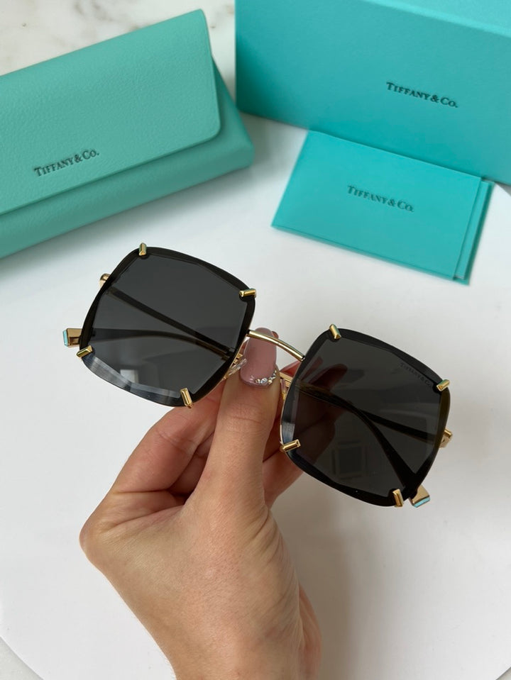 Tiffany & Co TF3089 Square Sunglasses in Black