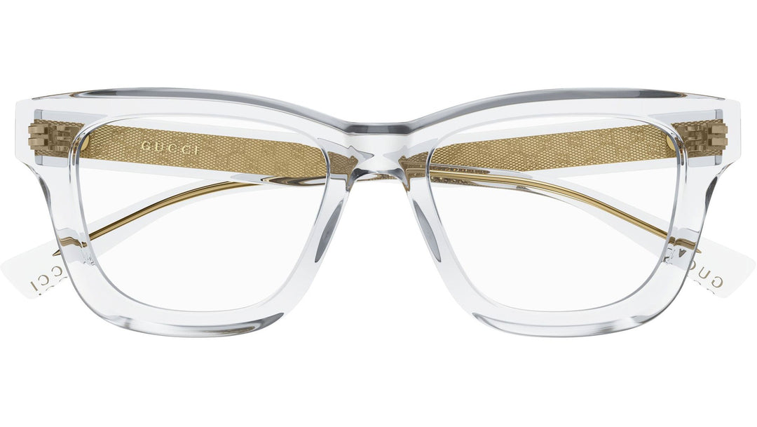 Gucci GG2066O Cat Eye Frames in Transparent Clear