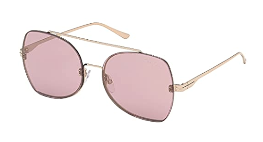 Tom Ford Scout FT0656 Rose Gold Aviator Sunglasses