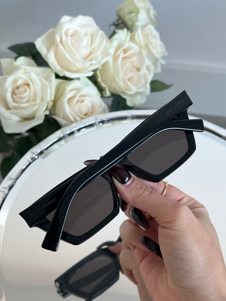 Saint Laurent SL633 Calista Sunglasses in Black