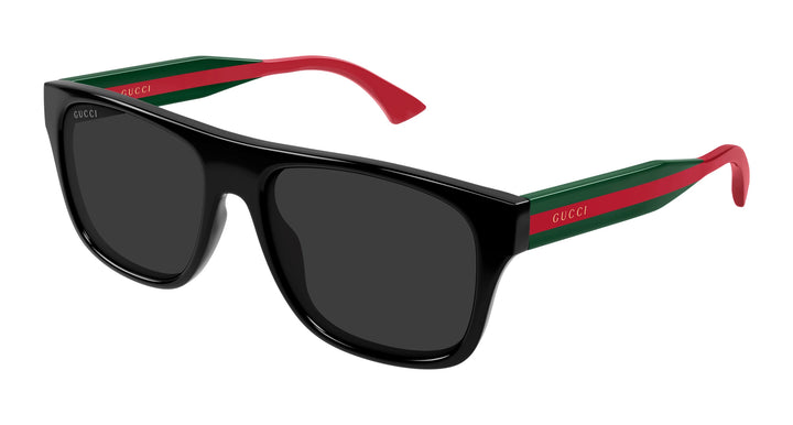 Gafas de sol extragrandes Gucci GG0817S con lentes grises 