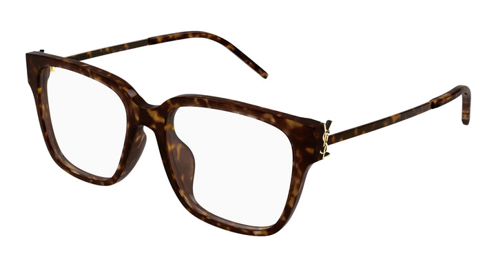 SL M48O_A/F Eyeglasses Frames in Havana Brown