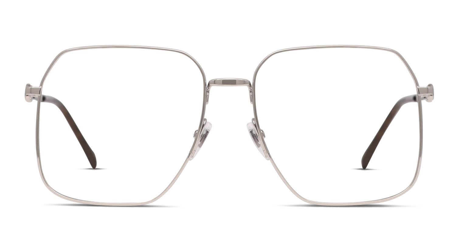 Gucci GG0952O Oversized Metal Square Frames in Silver – Designer