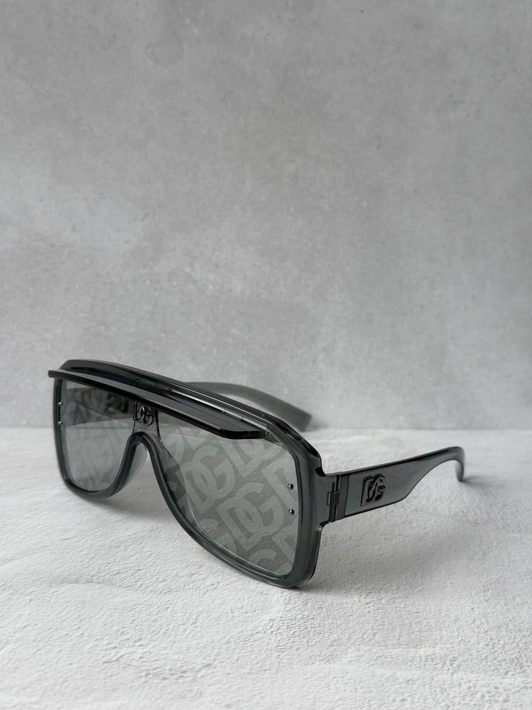 Dolce &amp; Gabbana DG6187 Gafas de sol rectangulares negras 