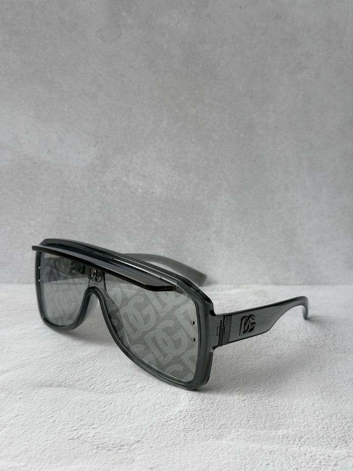Dolce &amp; Gabbana DG6187 Gafas de sol rectangulares negras 