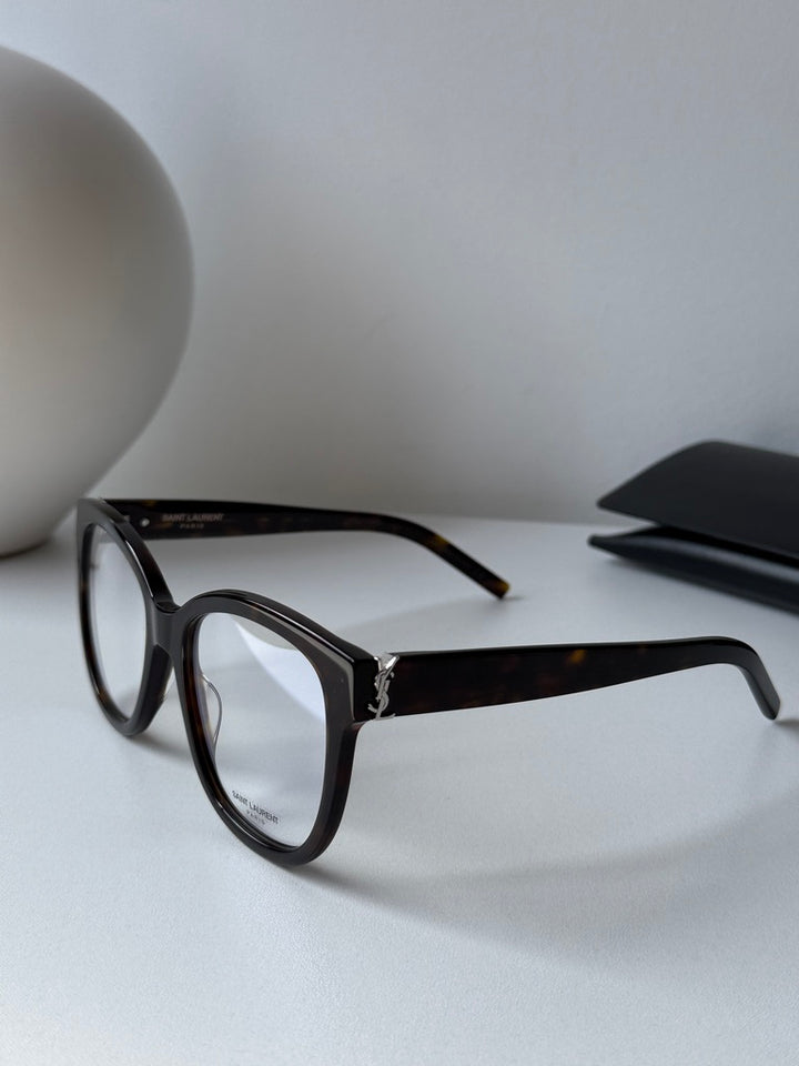Monturas de anteojos Saint Laurent SLM97 en marrón