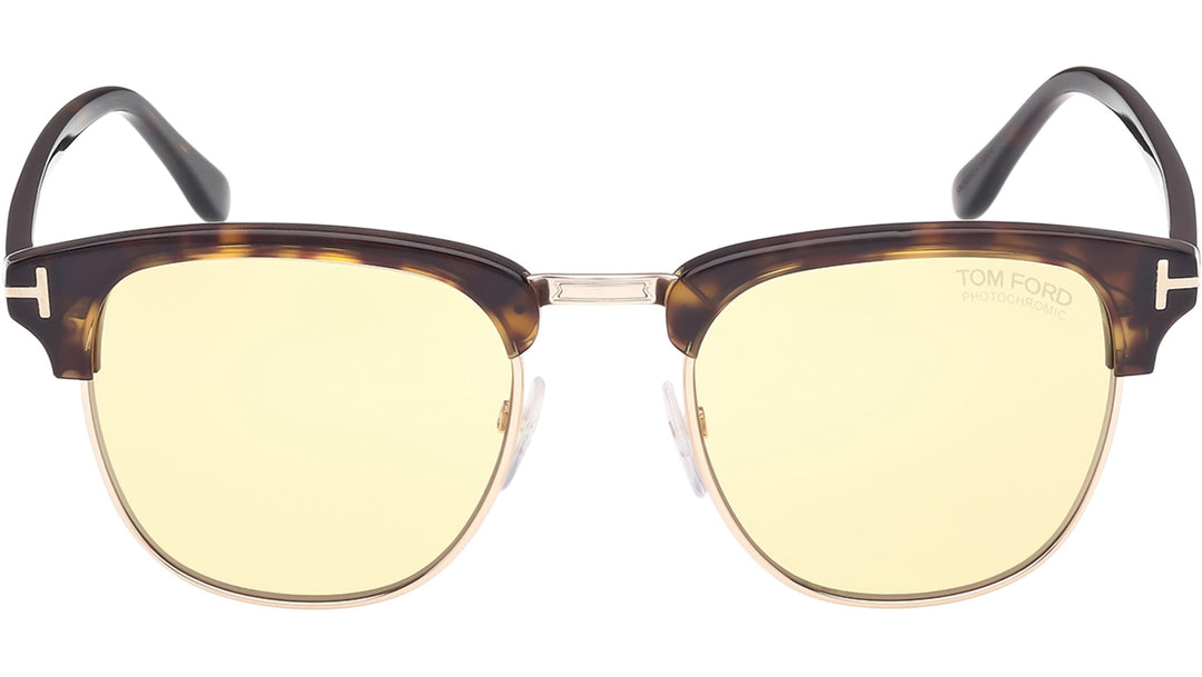 Tom Ford FT0248 Henry Sunglasses in Havana Yellow Photochromic
