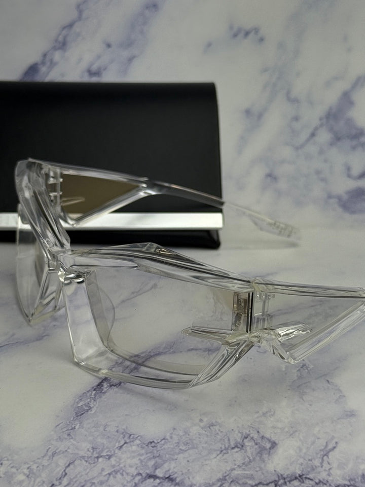 Givenchy GV40049U Cut Mask Sunglasses in Clear
