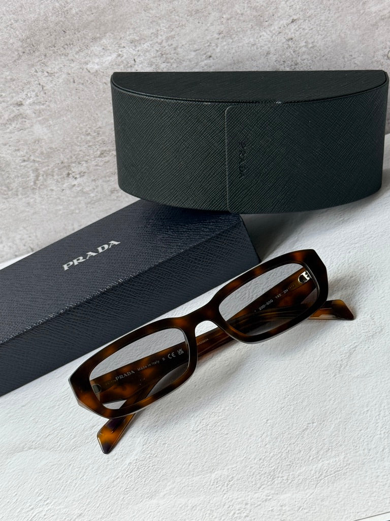 Prada PR B06S Sunglasses in Havana Grey