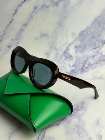 Bottega Veneta BV1284S Brown Aviator Sunglasses
