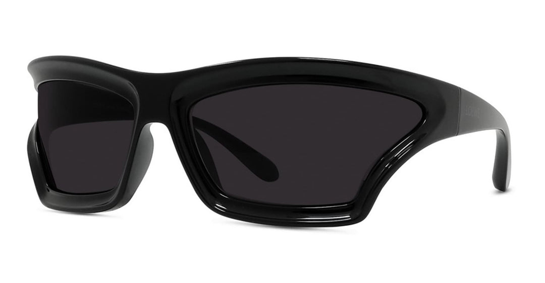 Loewe LW40143U Paula's Ibiza Shield Sunglasses in Black