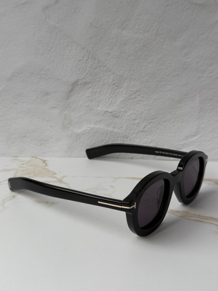 Gafas de sol negras con diseño de mariposa Sandrine de Tom Ford