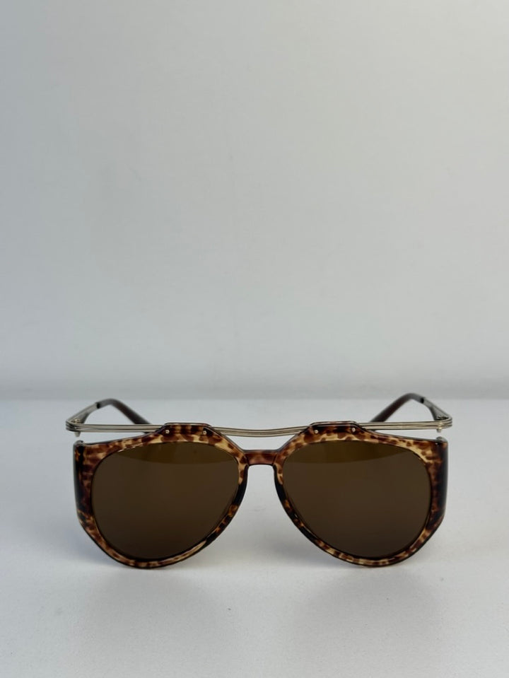 Saint Laurent SL M137 Amelia Sunglasses in Brown