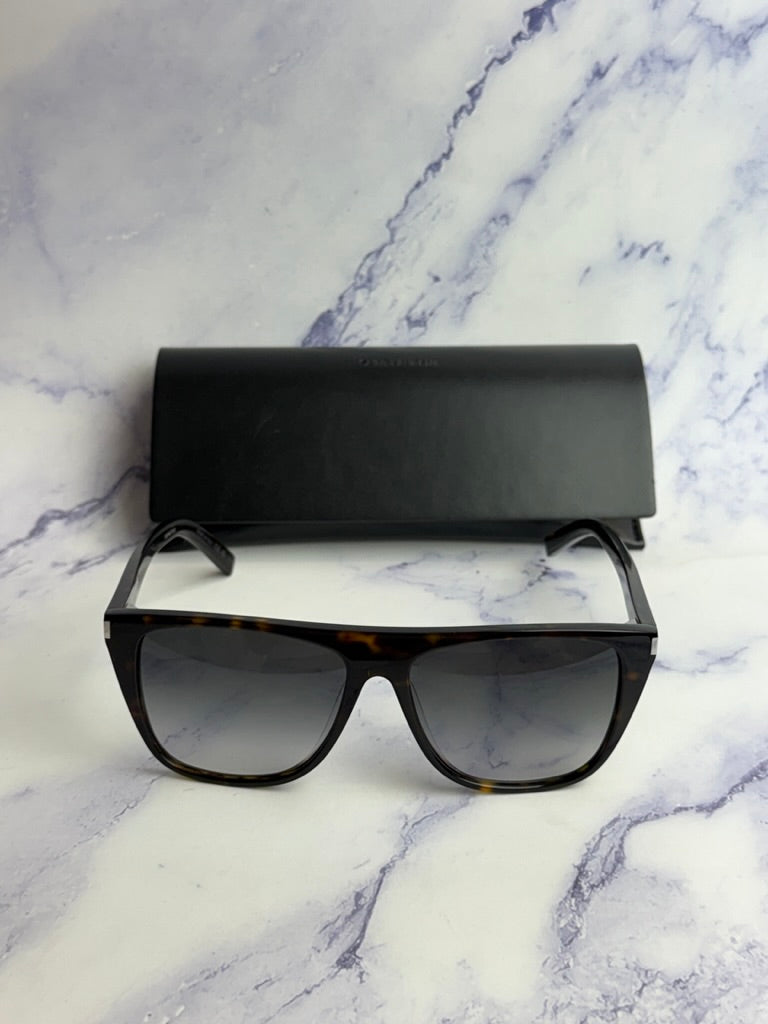 Saint Laurent SL1/F 001 Gafas de sol negras