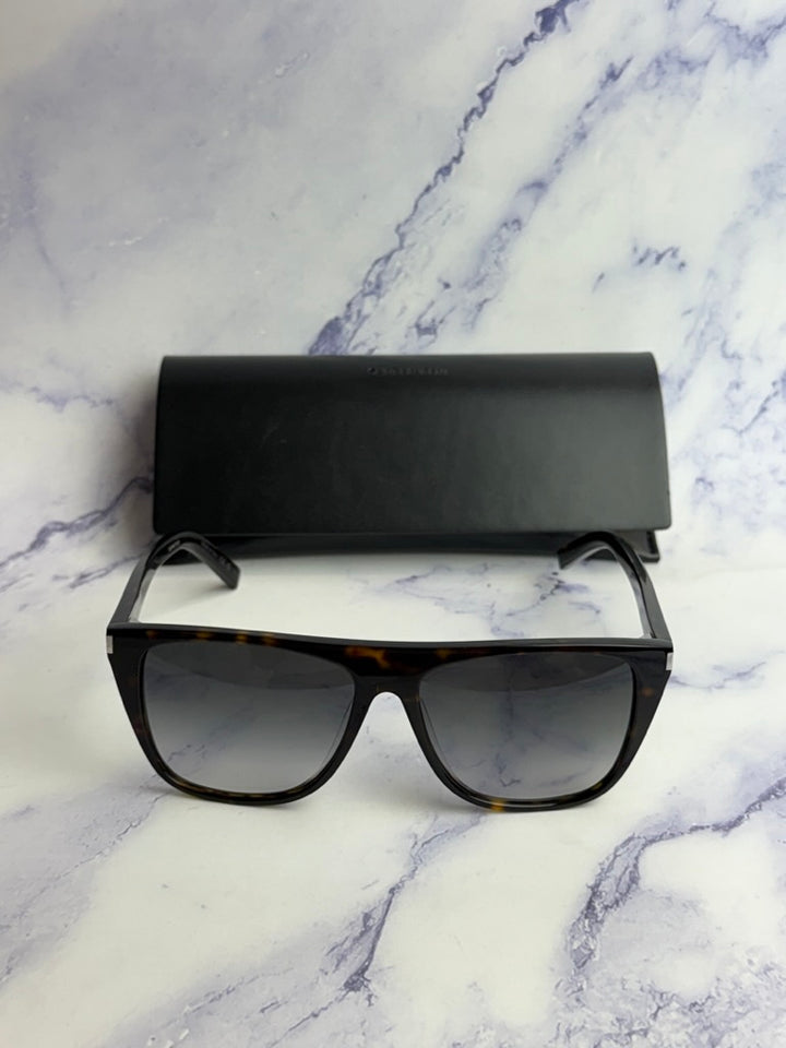 Saint Laurent SL1/F 001 Gafas de sol negras