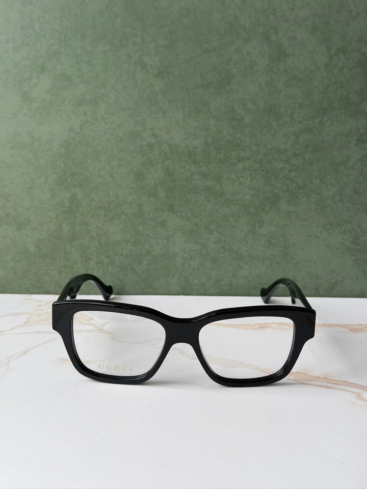 Monturas unisex Gucci GG1429O en negro 