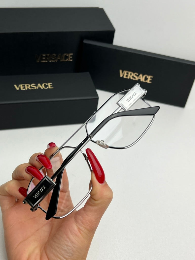 Versace VE1302 Pilot Frames in Gunmetal