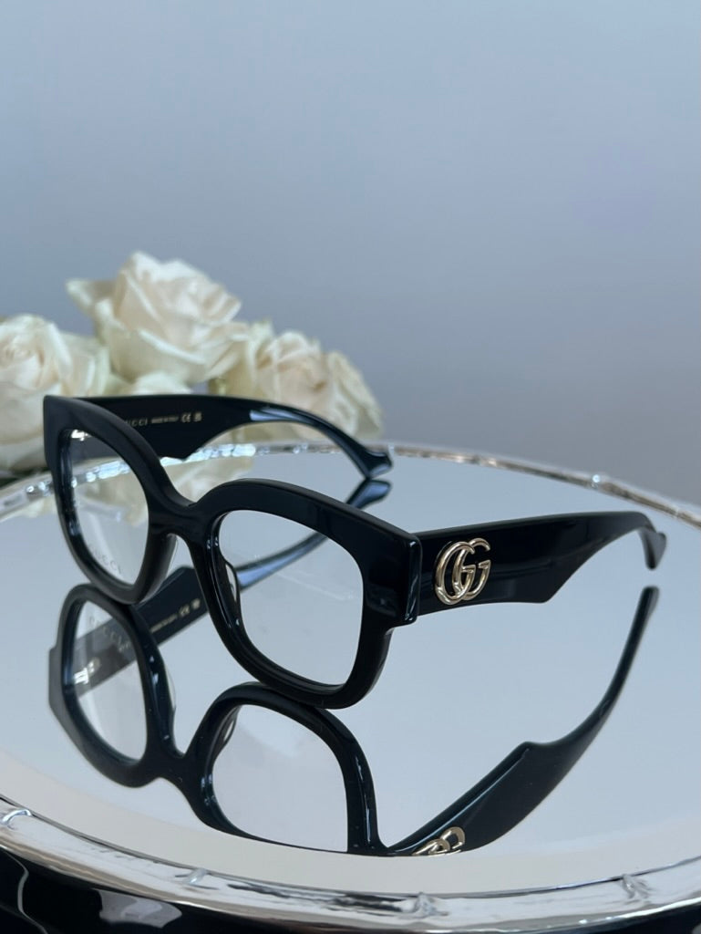 Gucci GG1423O Thick Rim Frames in Black