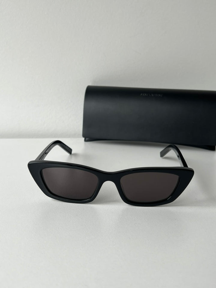 Saint Laurent SL277 Cat Eye Sunglasses in Black