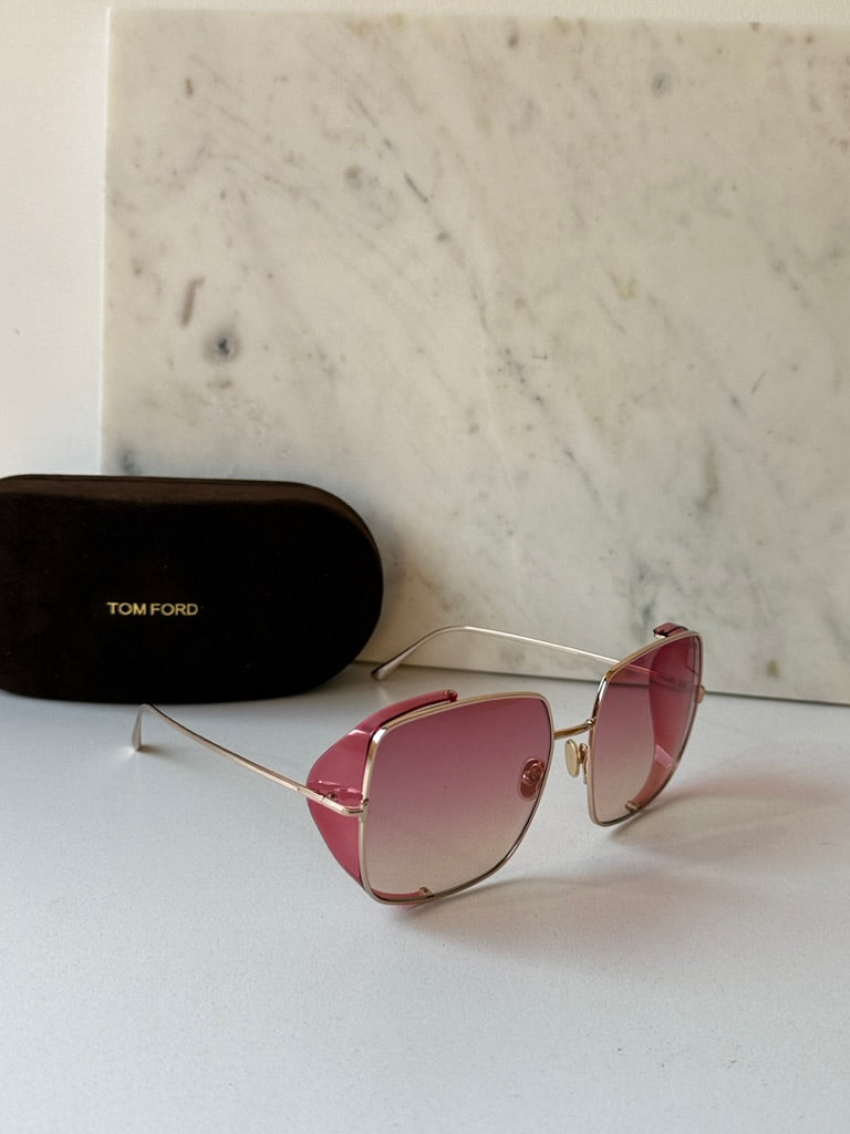 Tom Ford Toby FT0901 Shielded Sunglasses in Pink