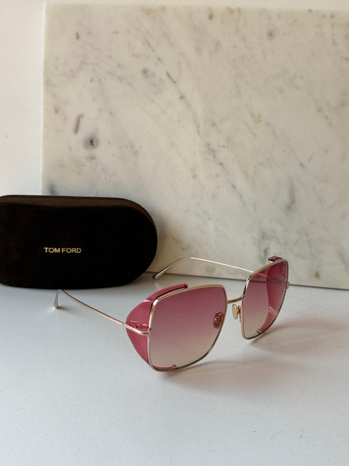 Tom Ford Toby FT0901 Shielded Sunglasses in Pink