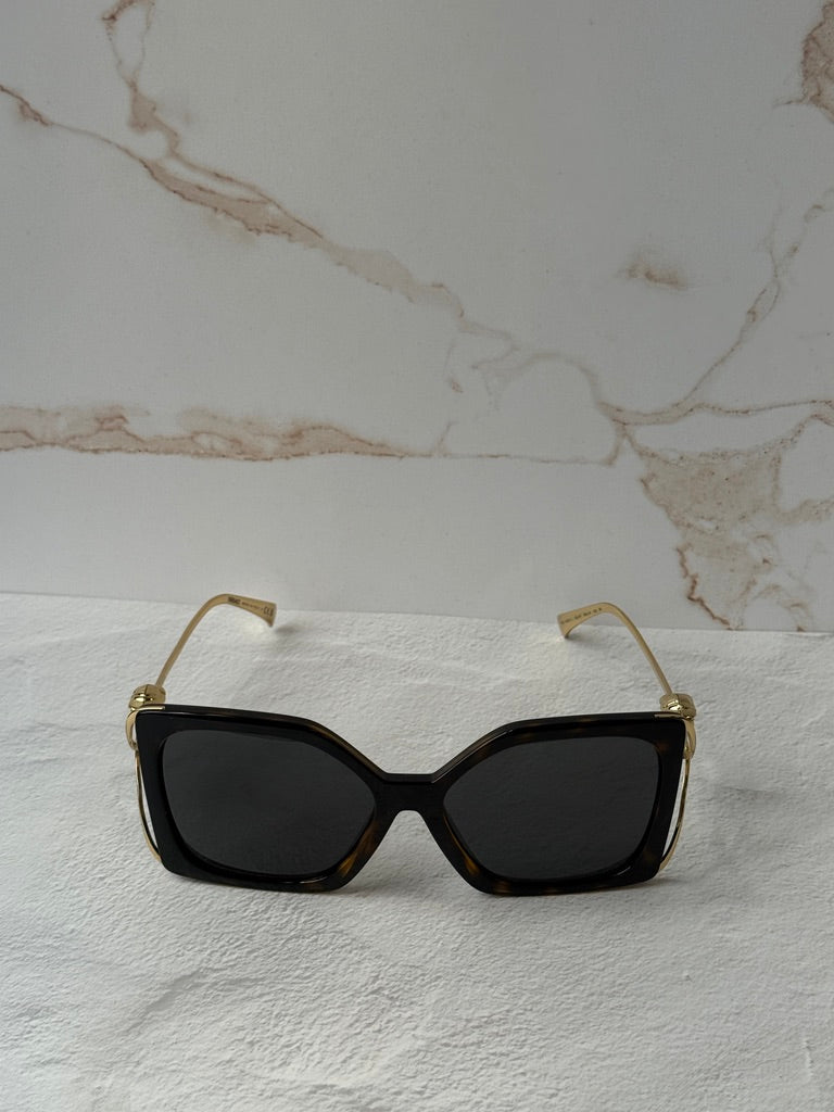 Versace VE4502U Medusa Sunglasses in Havana Brown