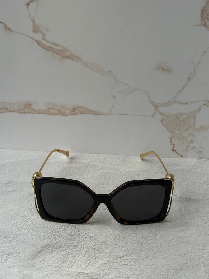 Versace VE4502U Medusa Sunglasses in Havana Brown