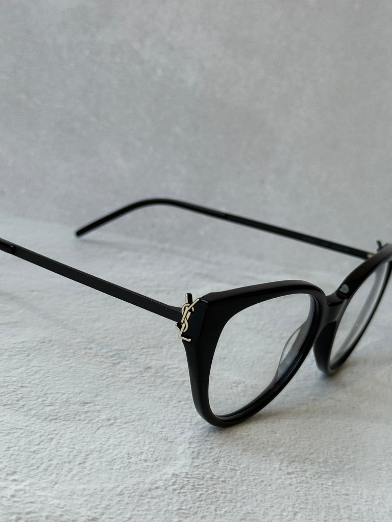 Saint Laurent SLM48_A Eyeglasses Frames in Black