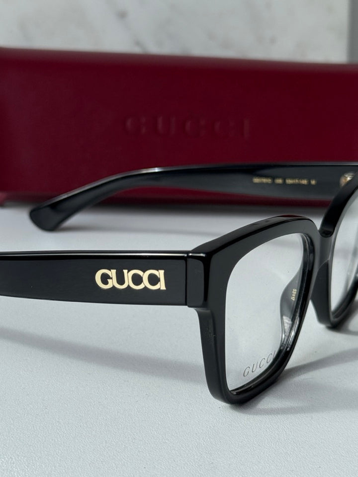 Monturas de ojos de gato Gucci GG0634O en marrón