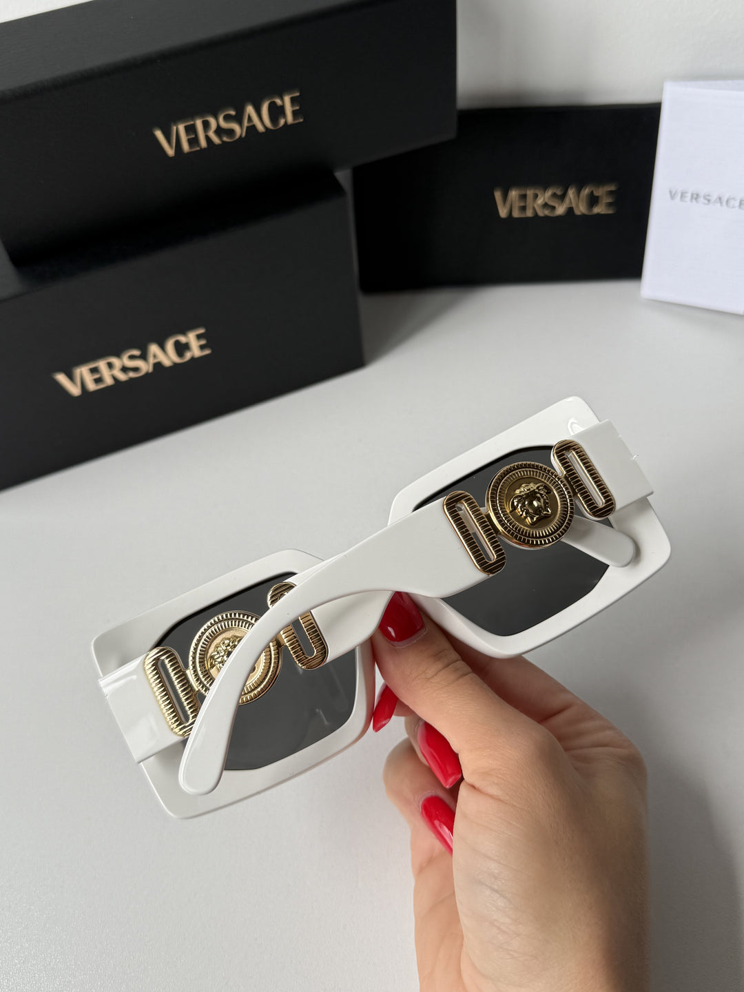 Versace VE4478U Sunglasses in White