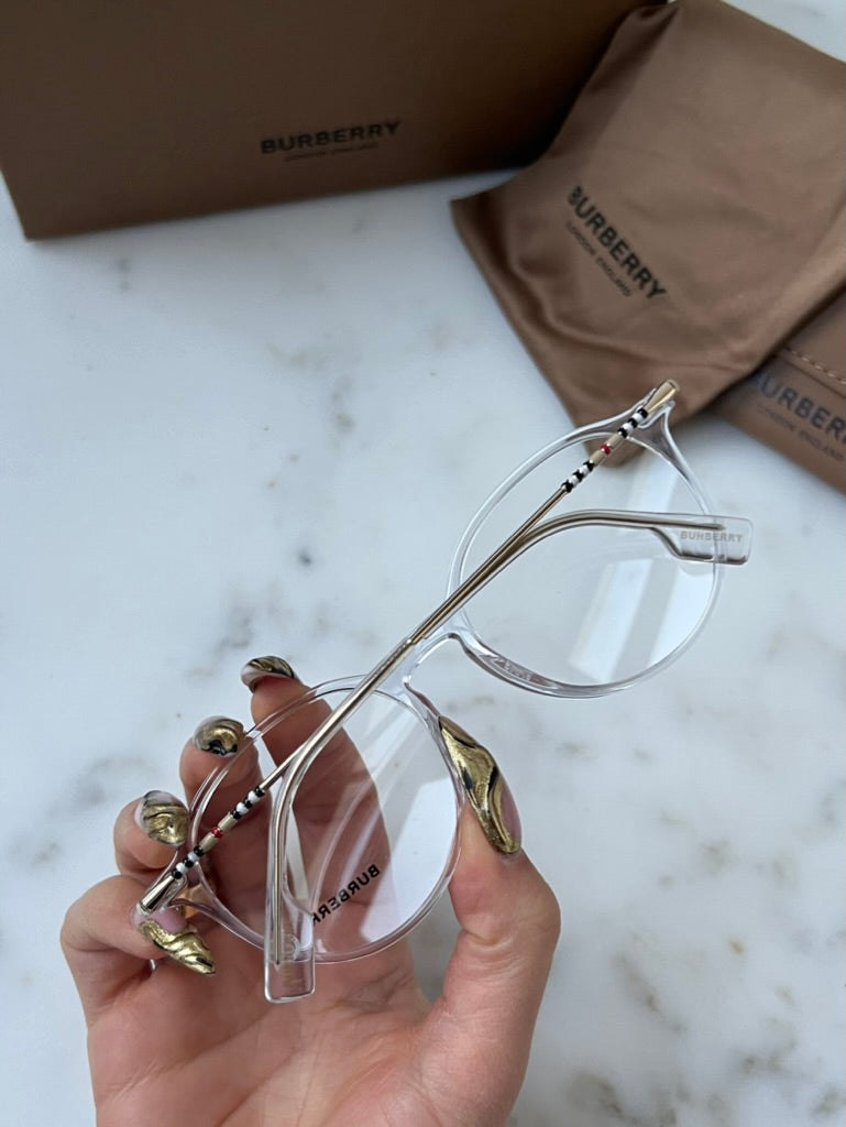 Burberry BE2365 Allison Clear Round Frames