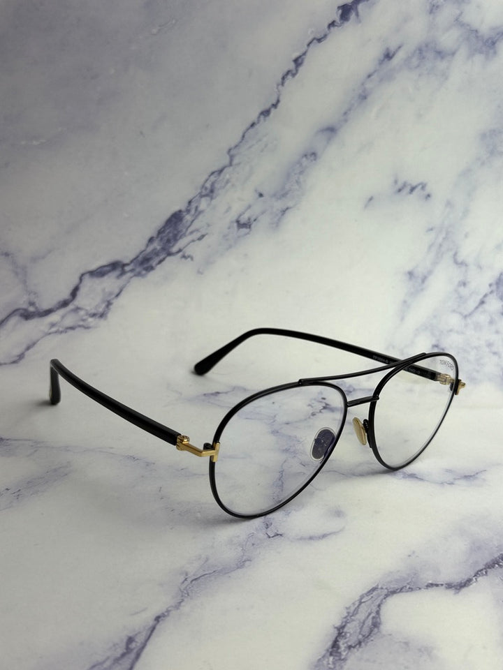 Tom Ford FT5768-B Marcos de luz azul marrón