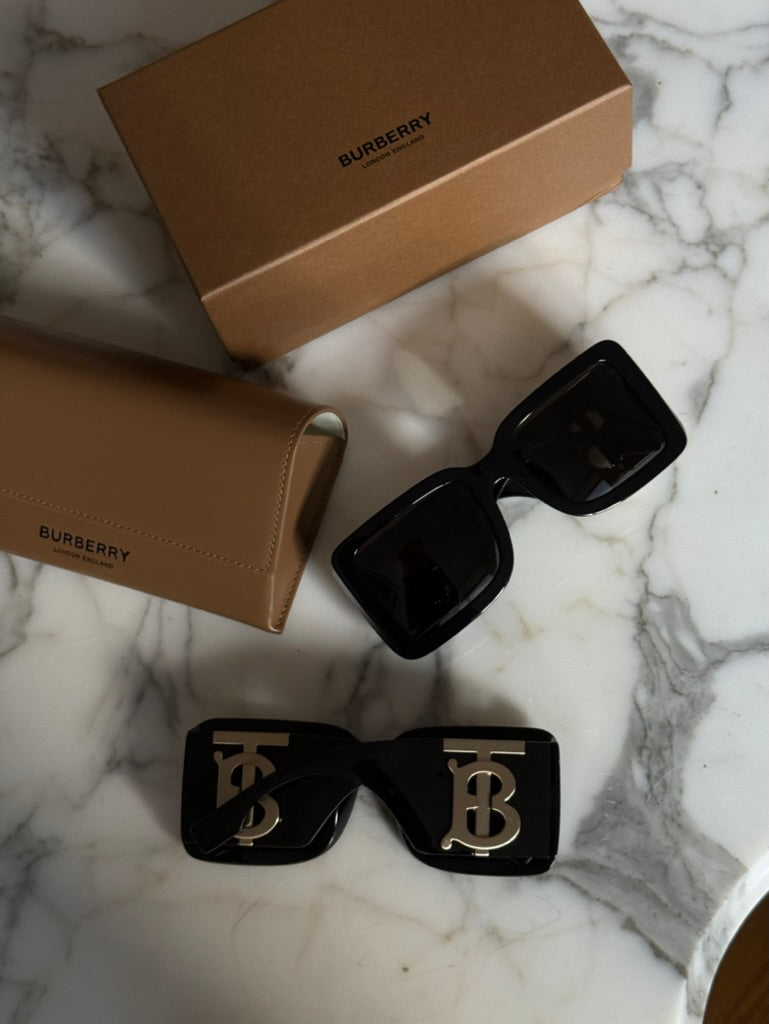 Burberry BE4406U Black Gold Sunglasses