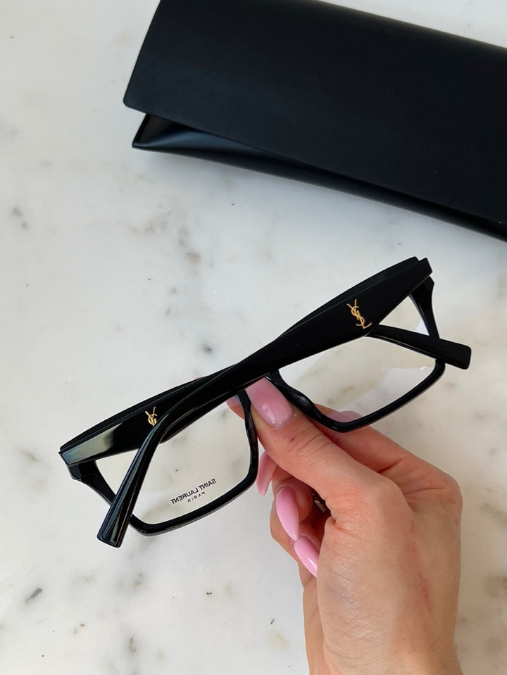 Monturas Saint Laurent SLM104 Opt en negro