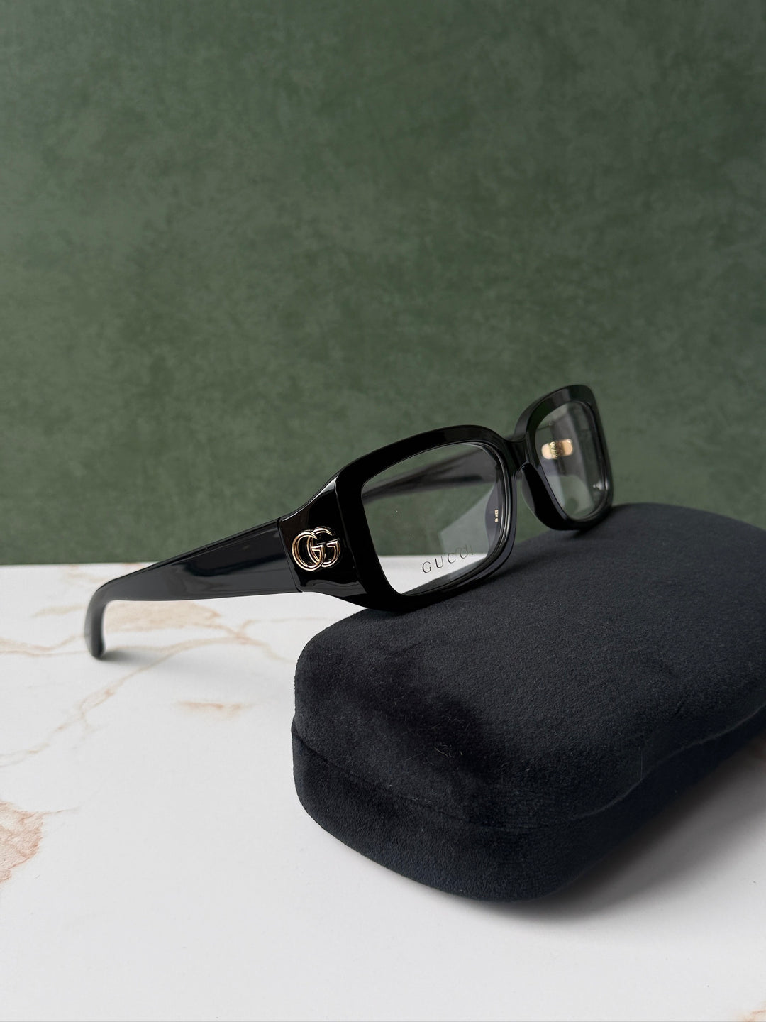 Gucci GG1406O Thick Rim Frames in Black