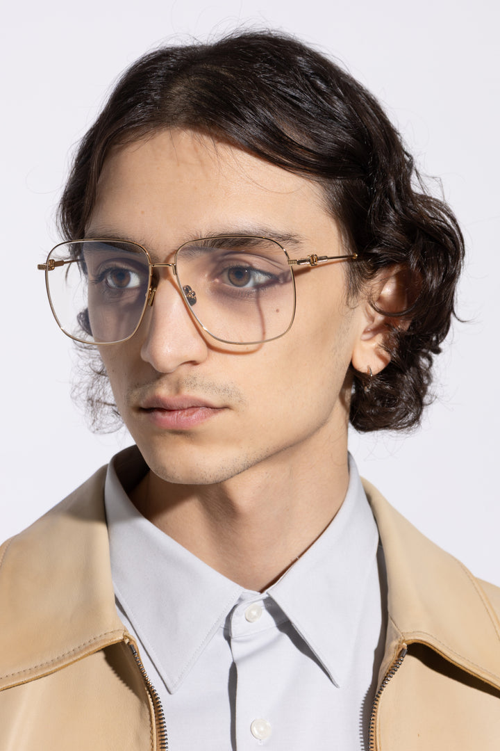 Valentino VLX171-C Silver Oversized Metal Frames